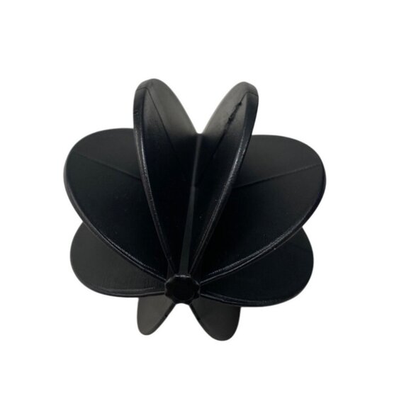 Black & Clear 20 Oz Protein Shaker Bottle With Blender Ball & Flip-Top Lid - Picture 5 of 6